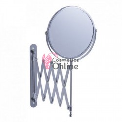 Oglinda dubla cosmetica cu lupa si brat extensibil, model FR1